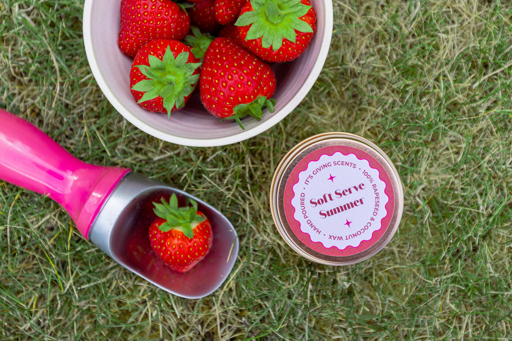 Soft Serve Summer Scented Candle