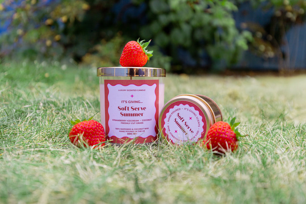 Soft Serve Summer Scented Candle