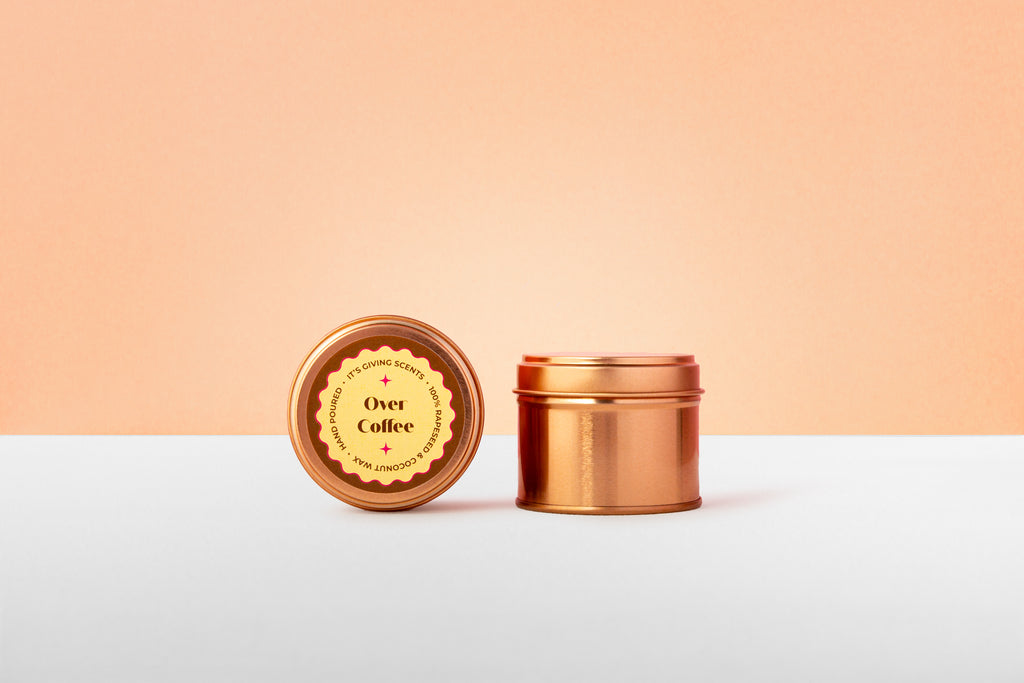 Over Coffee Scented Candle