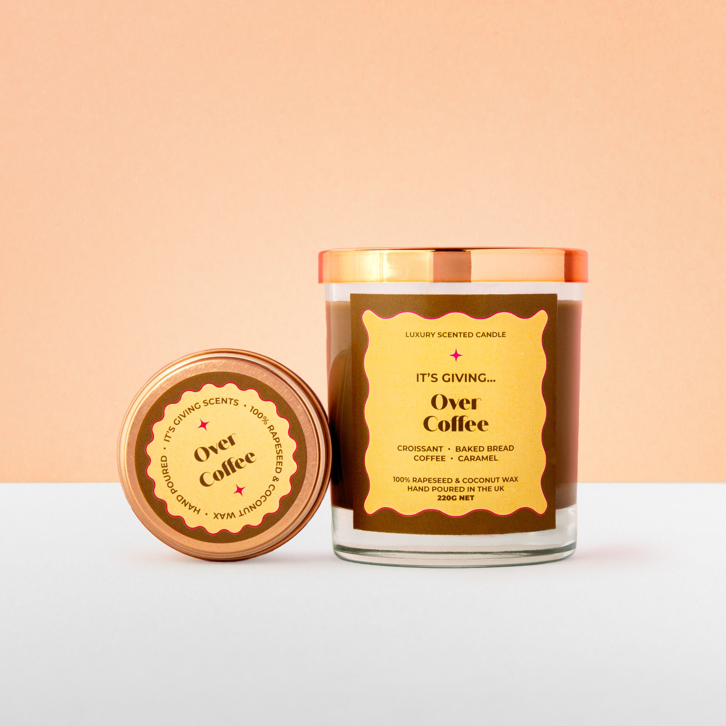 Over Coffee Scented Candle