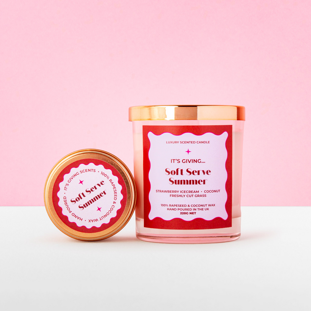Soft Serve Summer Scented Candle