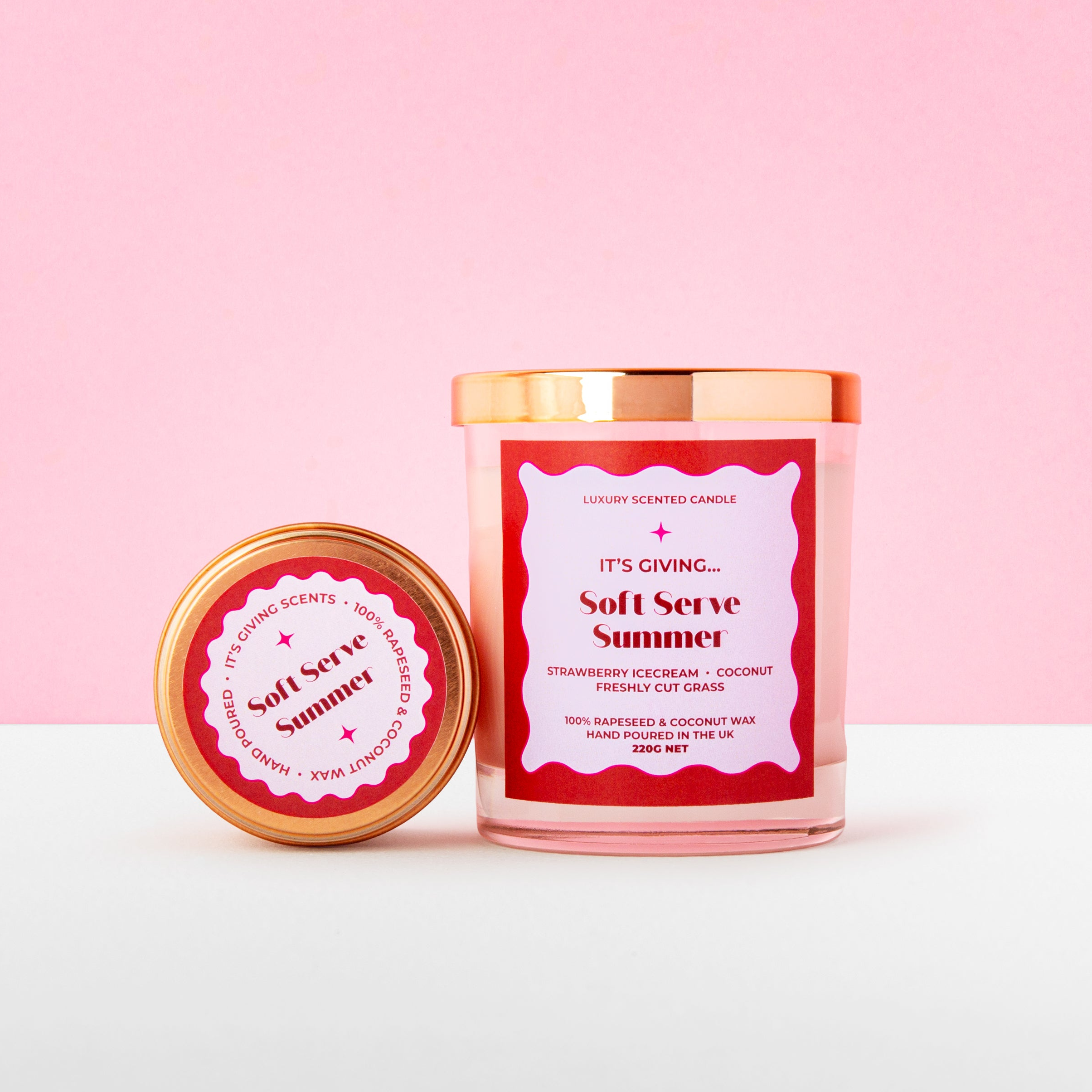 Soft Serve Summer Scented Candle